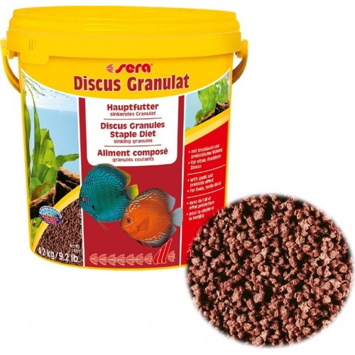 Sera Discus Granulat 100 GR Kovadan Bölme